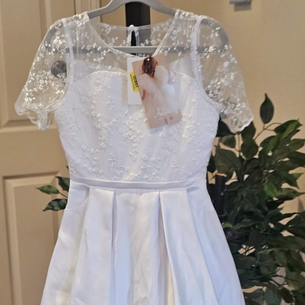 White girl dress